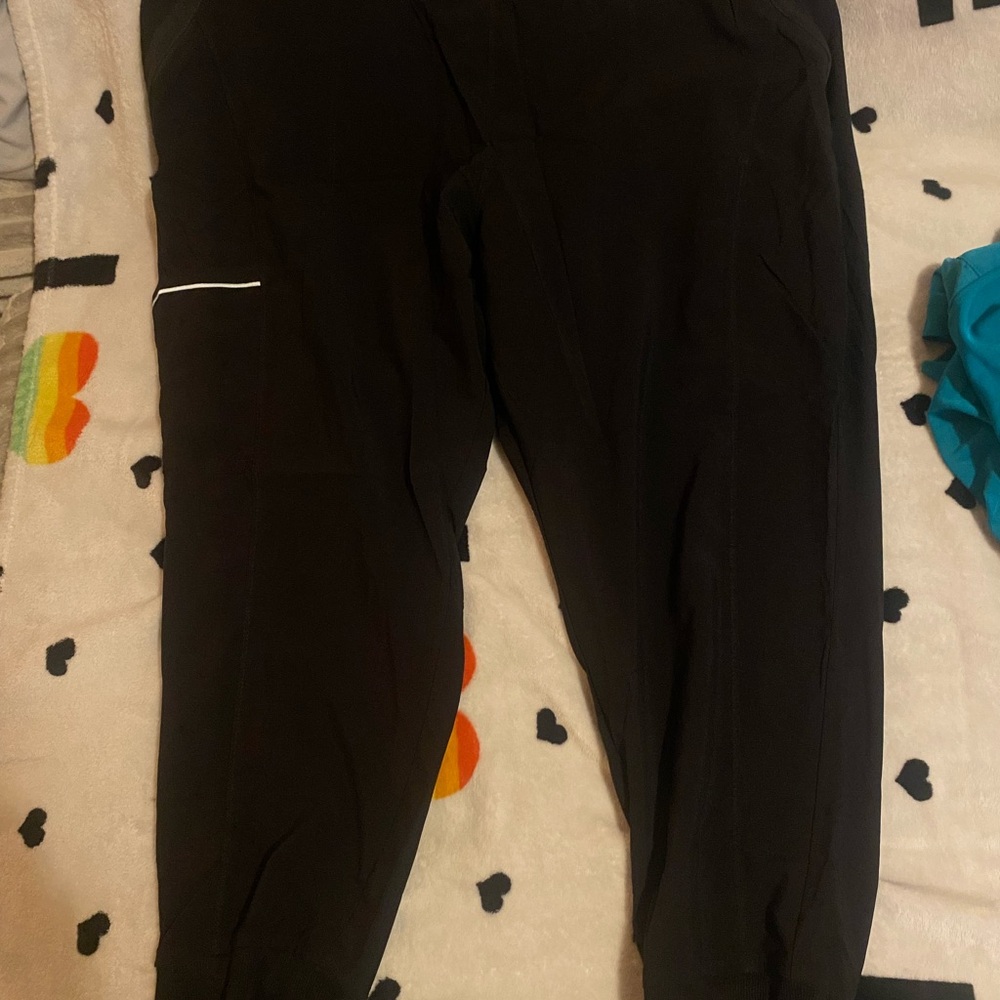 Black Scrub Joggers
